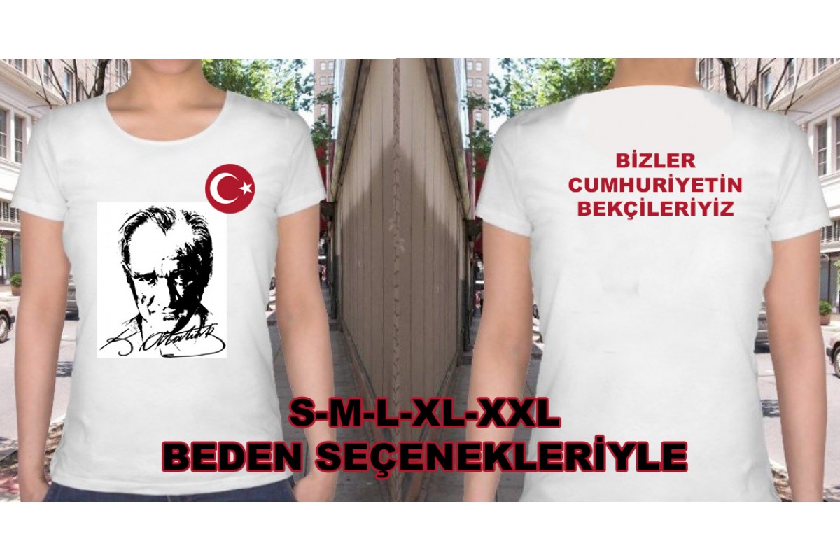 Atatürk baskılı Tişört Atatürk baskılı Tişört